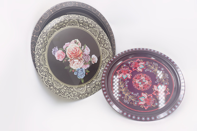 30cm Restaurant Events Flower Bone Plate For Party Decorative