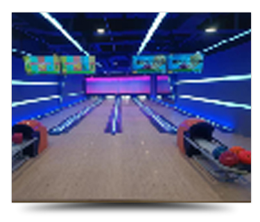 Center Bowling Alley Equipment with Complete Set Bowling Machine and 12ft Durable Lane