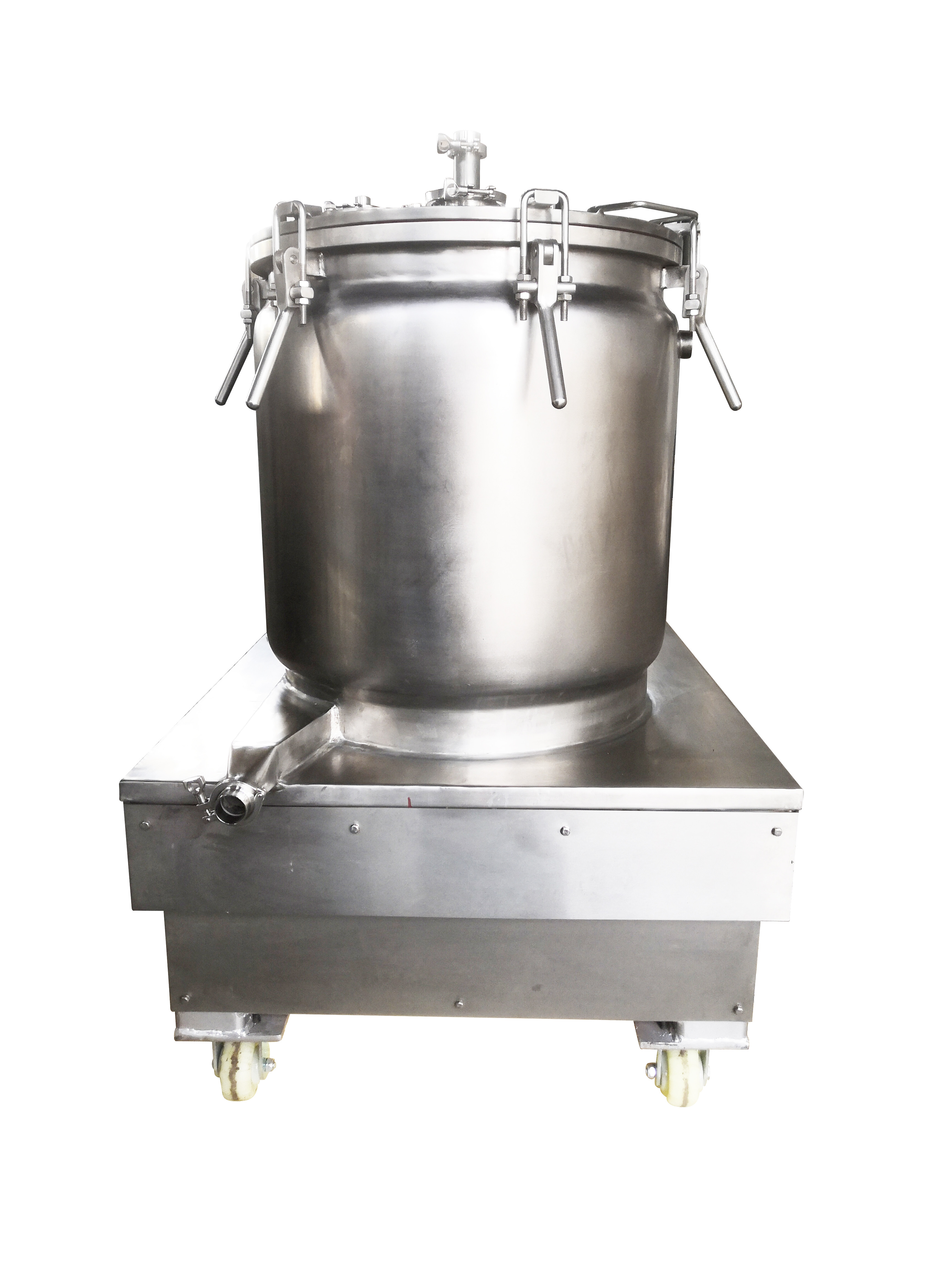 SS304 Top Discharge CBD Hemp Extraction Equipment Hermetic Closure Type