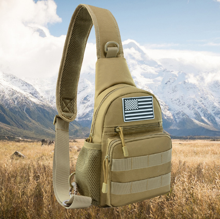 Manufacturers cross-border production of men's and women's general leisure chest bag cross-slung backpack travel is convenient