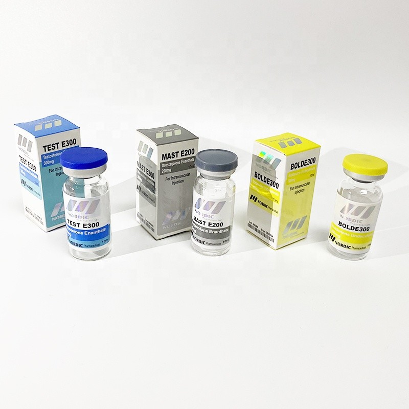 DNA 10ml 20ml 30ml Vial Hologram Packaging Box For Testosterone Enanthate