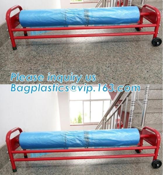 plastic auto paint masking film supplier 5*150m, plastic pe protective cushion