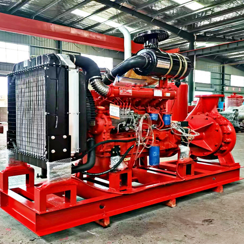Horizontal Or Vertical Diesel Engine Fire Pump Set For Fire Pressure Boosting