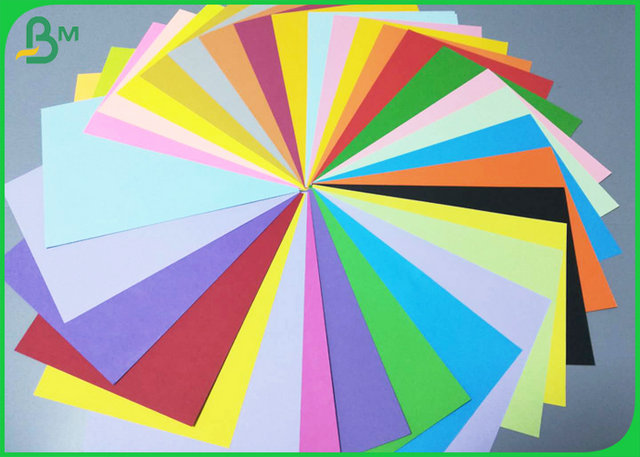 250gsm Color Bristol Board Degradble Good Stiffness For Making Handicrafts