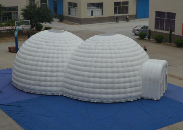 Exhibition Blow Up Tailgate Tent Fire Resistance , Outdoor Games Blow Up Igloo