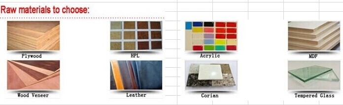 Multi Functional Cosmetic Store Furniture Durable With Multiple Wood Texture Selection