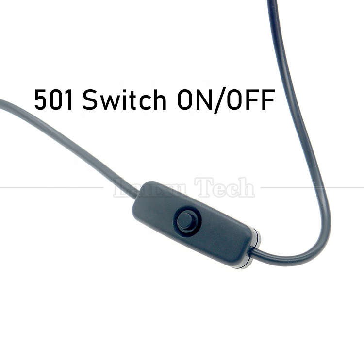 High Quality Booster 5V USB to 12V 9V DC 5.5x2.1mm Barrel Jack Power Charger ON OFF Cable with Switch for Router Fan LED Strip
