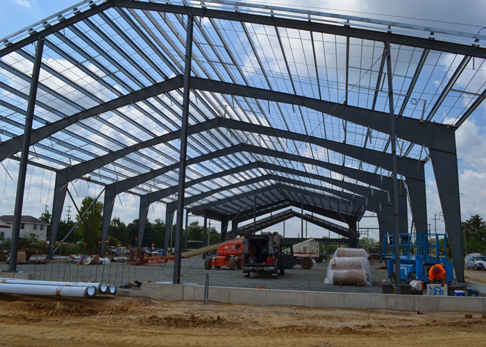 Portal Frame Prefabricated Steel Structure Warehouse Fabrication Engineer Design