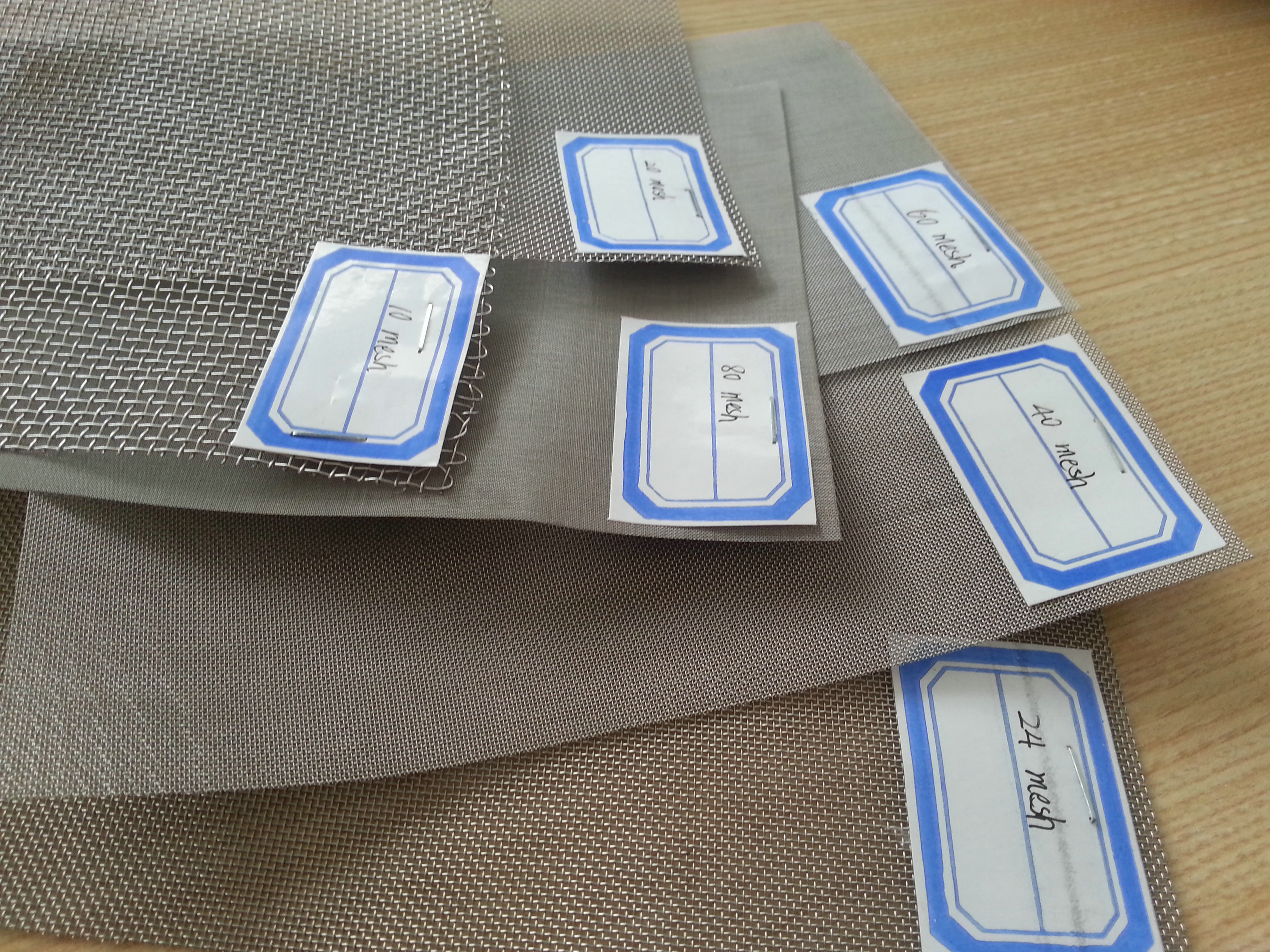SS316 SS304 Stainless Steel Wire Mesh / Acid Resisting Metal Wire Mesh 30m Length