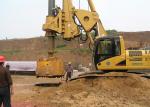 Max Torque 220kN.m CAT Chassis Foundation Machinery Bored Hydraulic Piling Rig
