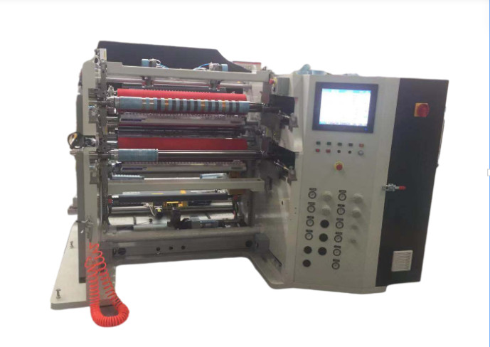 Digital PLC Control 500mm 15 Micron Film Slitting Machine