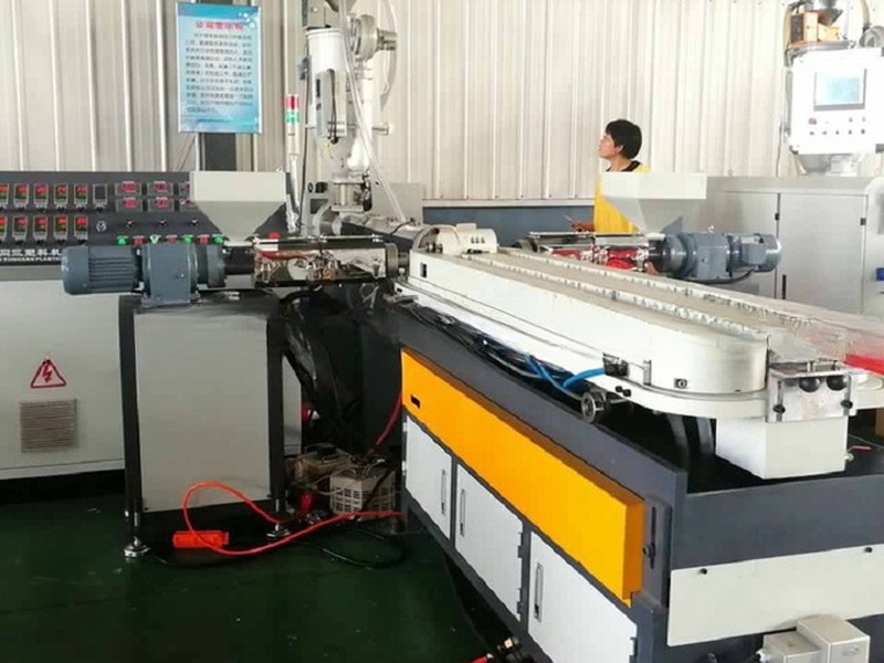 Changyue PVC Single Wall Corrugated Pipe Line