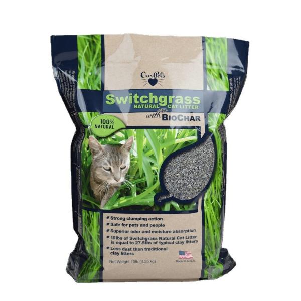 Cat Litter Packaging Bag 8 Side Sealed Handles Customizable Gravure Print