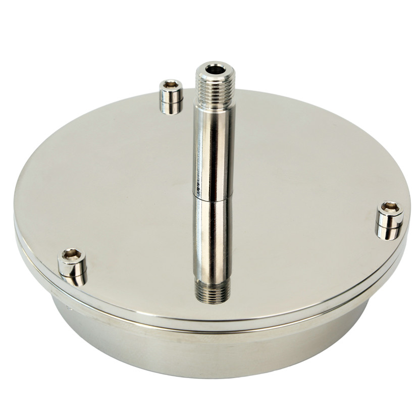 Accessories For Tube Furnace Flange Air Nozzles KF Interfaces Valves Vacuum Sealing Assembly Flange For CVD Equipment Vertical Spilt Tube Furnace