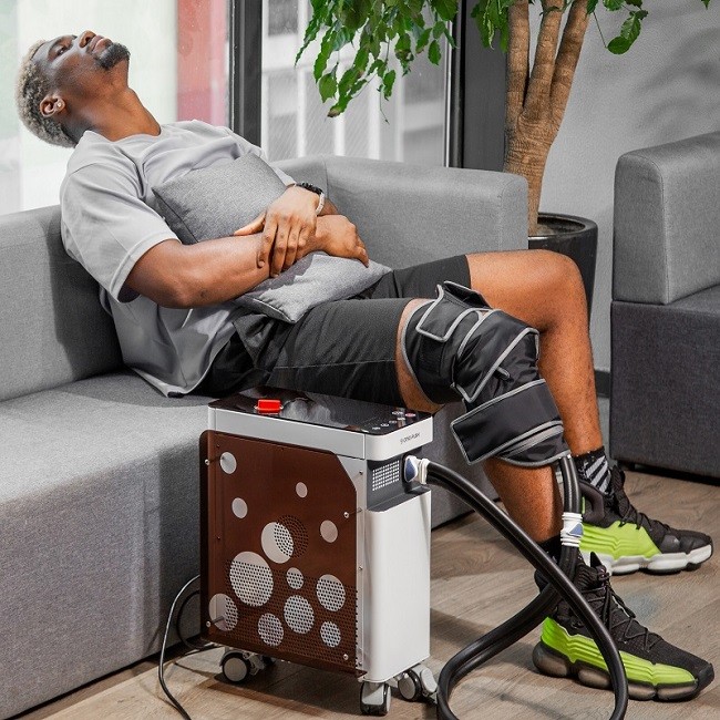 Ice Free Alternating Hot Cold Therapy Machine Physical Recovery Low Noise