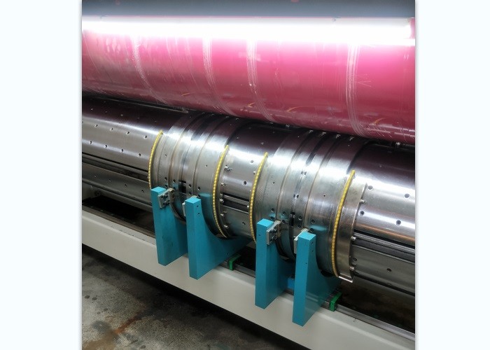 Corrugated 4 Color Printer Slotter Die Cutter Fruit Packages Pizza Box Making