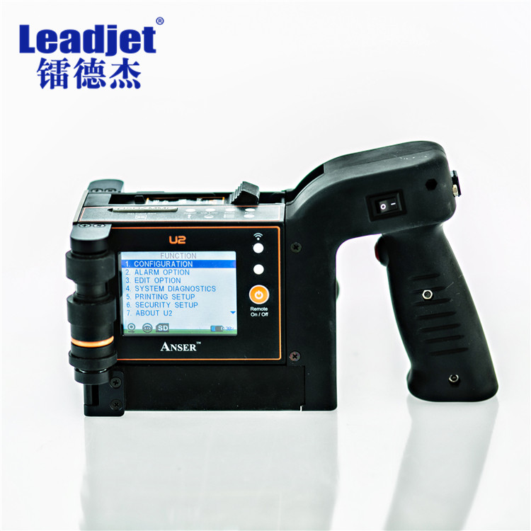  Handheld Portable Inkjet Printer / Continue Inkjet Date Code Printer Manufactures