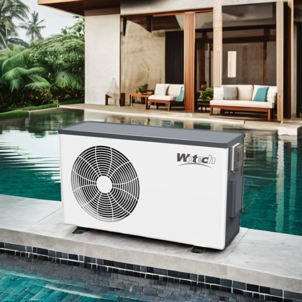 R32 Refrigerant 16.3kw Portable Pool Heater for Heating Swimming Pool by Heat