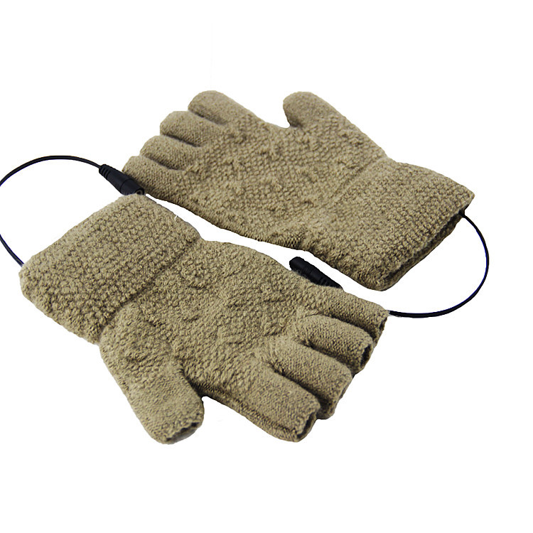 Winter Thermal USB Electric Heated Gloves Outdoor Riding Heated Gloves