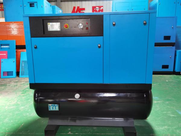 Electric Oil-Lubricated Oil-Injected Compact Rotary Air Compressor 10HP 15HP