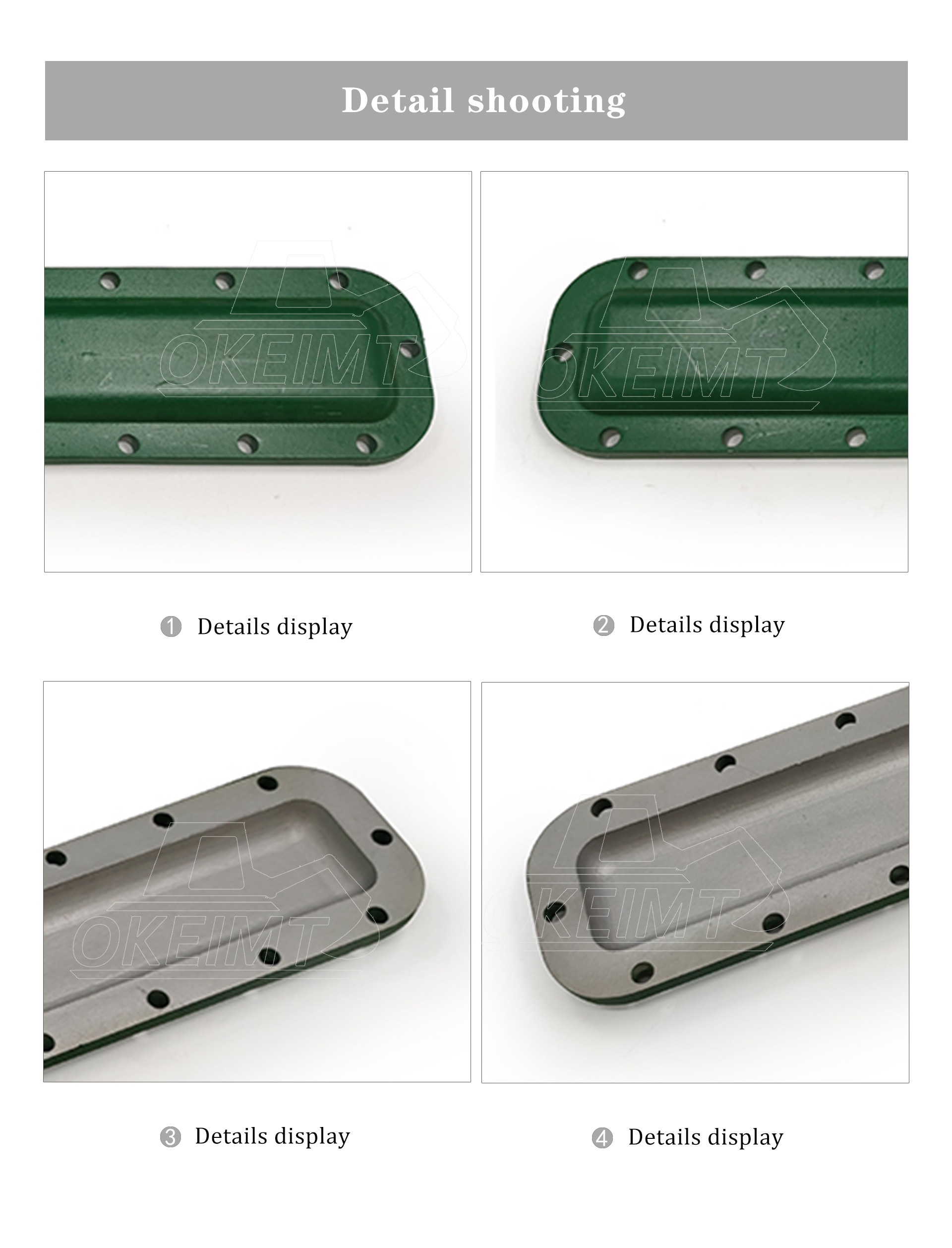 Excavator Engine Parts Push Rod Cover D1146 DE08 DH300-5 DH300-7