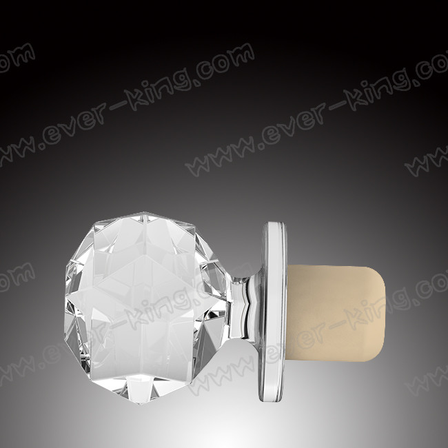 Electroplating Spirits Glass Bottle Lug Cap With Customized Color
