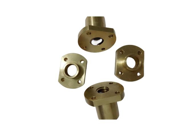Customized CNC Machined Brass Parts , Precision Machining Metal Parts ANSI