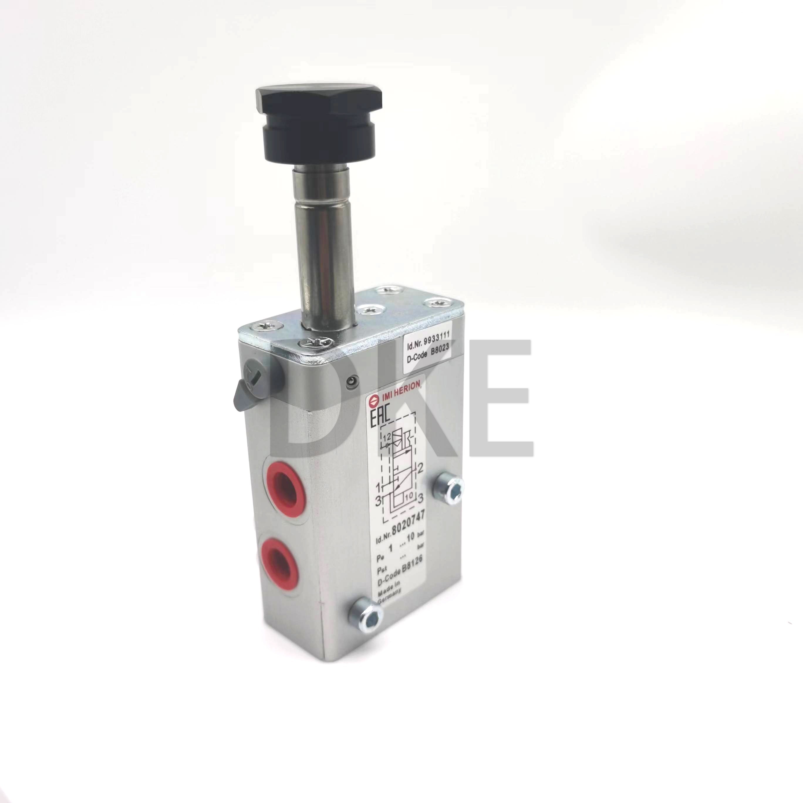 8020747 Norgren Solenoid Valve 3 Ports/2 States Voltage Coli 24 VDC NBR Seat Seal