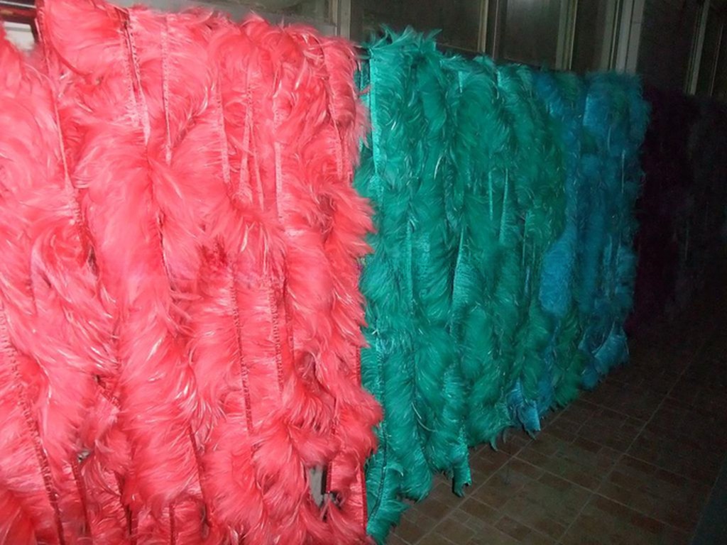 Upgrade Your Crafts with Satin Ribbon Tapes and 4-6 Inch Saddle Heckle Feather Fringe