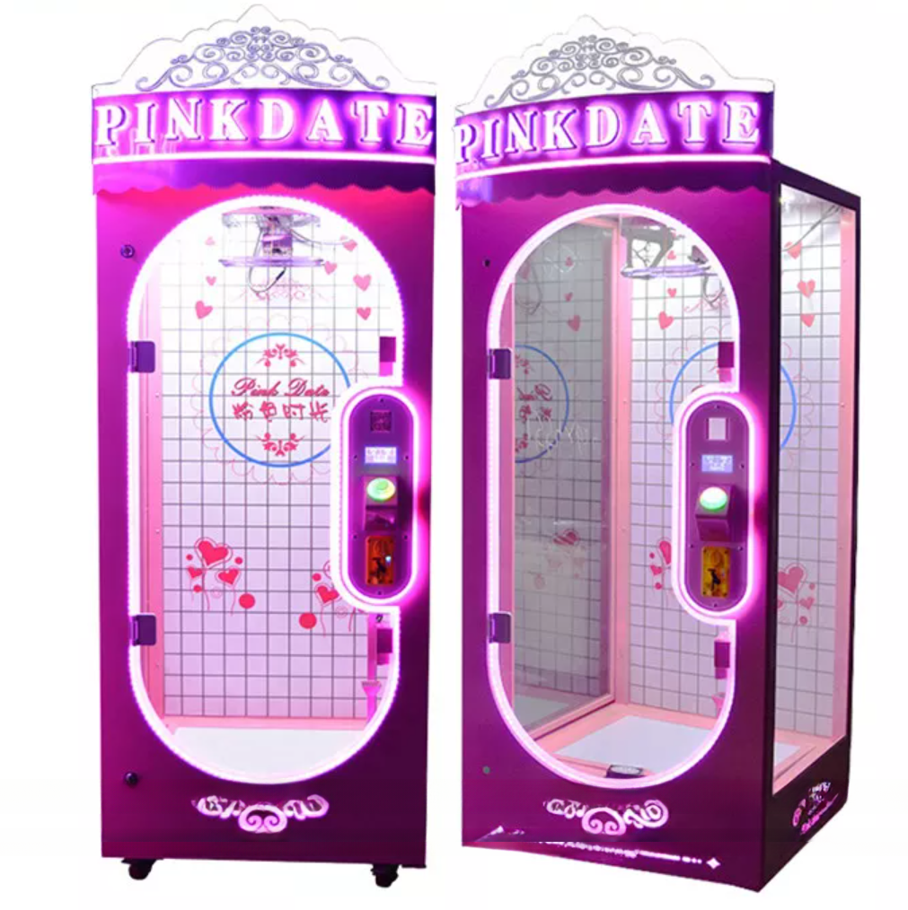 Commercial Transparent Glass Plush Dolls Claw Machine Gift Prize Stuffed Toys Crane Arcade Machine