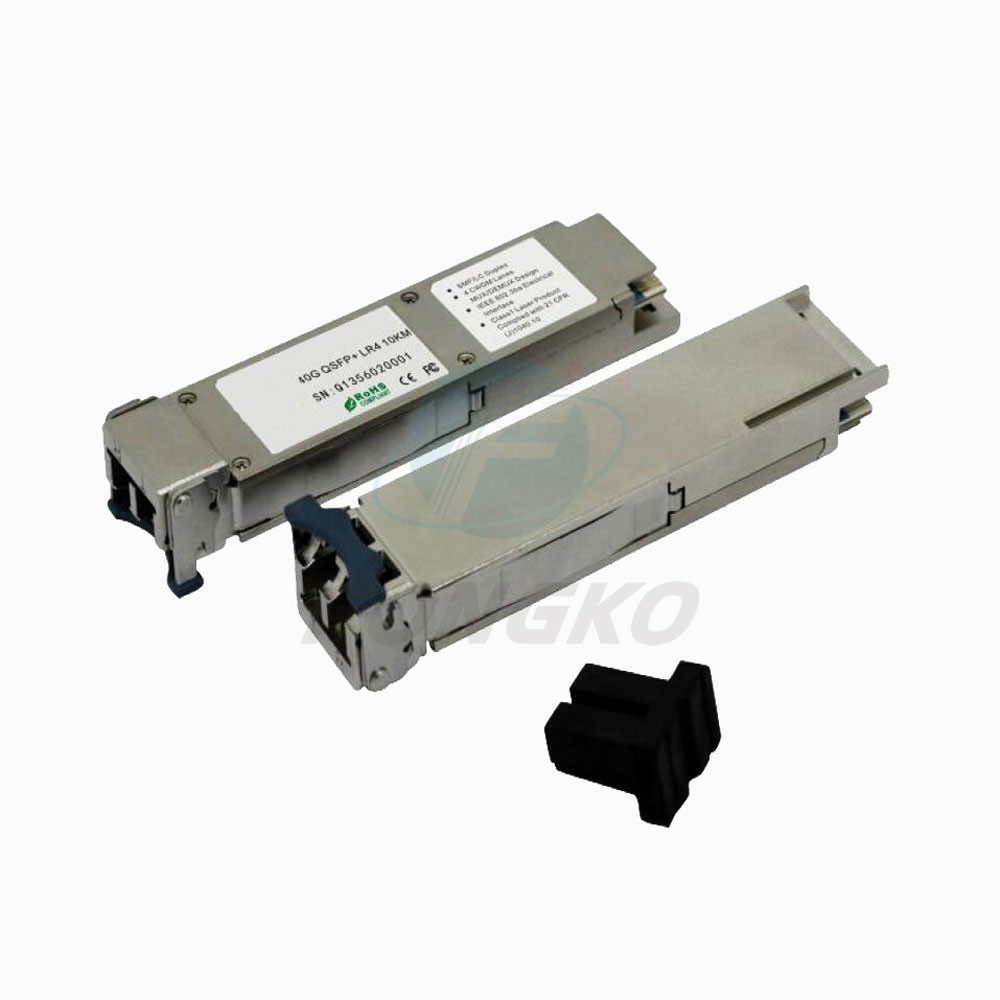 RoHS 40Gb/S QSFP+ Optical Gigabit SFP Transceiver Sfp Module Single Fiber 10km
