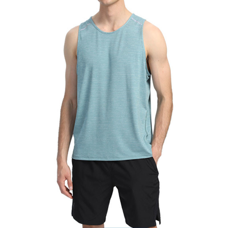Custom High Elastic Soft Breathable Tank Top Loose Quick Drying Sleeveless