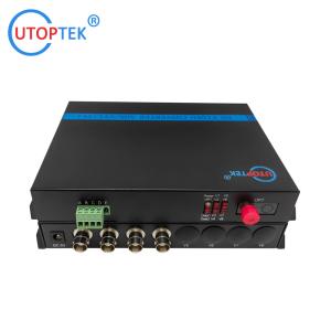 4ch 1080P BNC video, with Rs485 data, Fiber FC/SC/ST 20km, HD-CVI/AHD/TVI 1080P