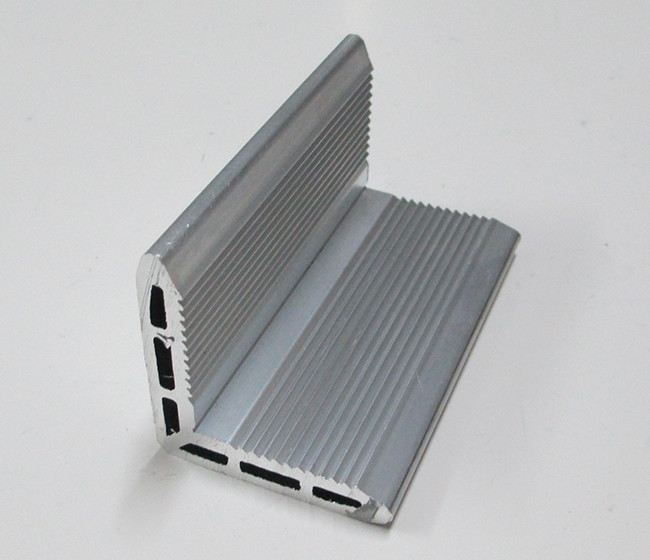 6063 - T5 Hollow Aluminum Angle Profile Natural Color For Solar Frame Panel