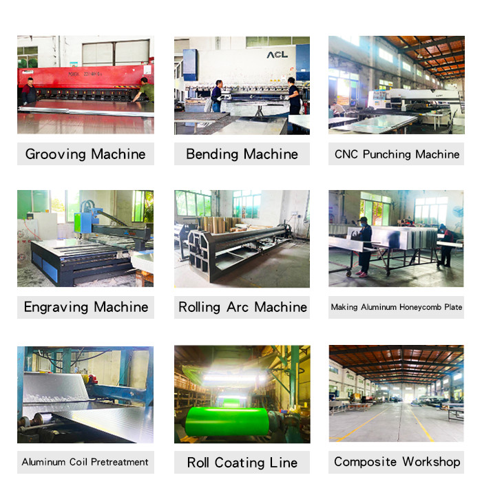 Building Facade Aluminium Honeycomb Panels