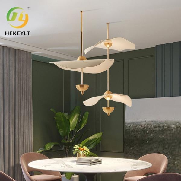 Modern Simple Nordic Creative Gold Pendant Light Living Room Stair Bar Lotus