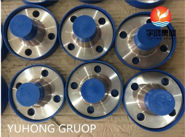 ASTM B151 C70600 Copper Nickel Alloy Forged Flange SCH80 CL150 Weld Neck Rised