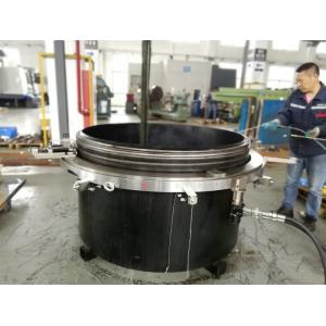 China OEM Hydraulic Pipe Cutting Beveling Machine With Split Frame Structure on sale