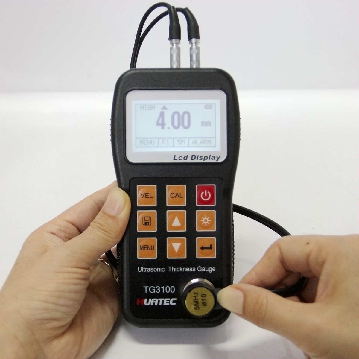 0.75-300mm NDT Equipment Ultrasonic Wall Plastic Metal Thickness Measuring Machine