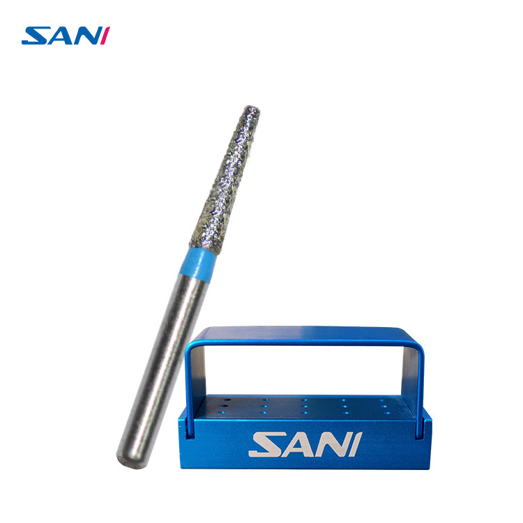OEM 8mm Dental Diamond Burs High Hardness Endo Rotary Instruments