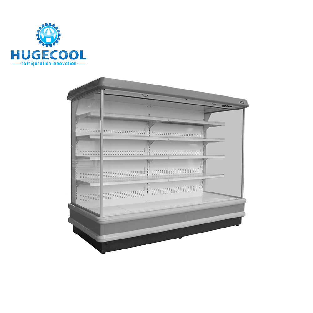 Air Cooled Convenience Store Fridge Customized Size With Two / Three Doors