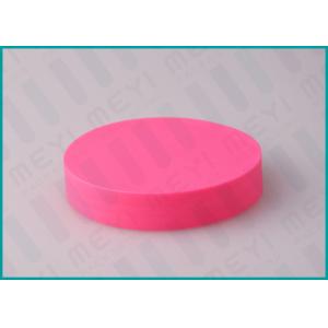 China 85mm Pink Screw Top Caps / Plastic Threaded Plastic Caps For Cosmetic Jars on sale