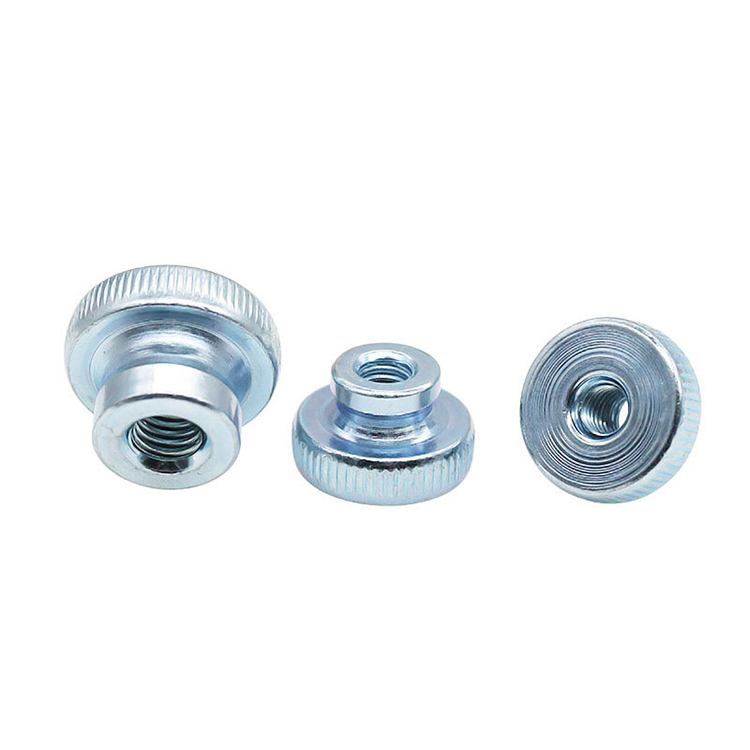 DIN466 DIN 466 Knurl Thumb Nuts Knurled Nuts Metric Knurled Nuts With Collar