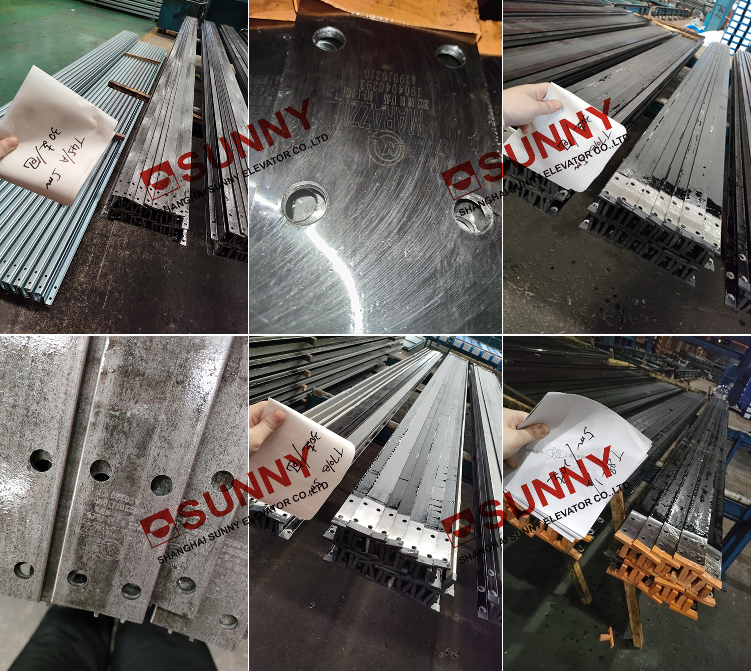 China Manufacturer Elevator Machined Guide Rail for Spare Parts Guiding System