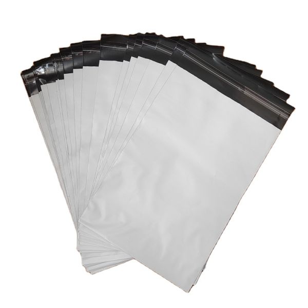 Custom Printed D2W Express Bag Degradable Silk Screen Material Thickened Damage Resistant Poly Mailing Bag with Handle for Shoes