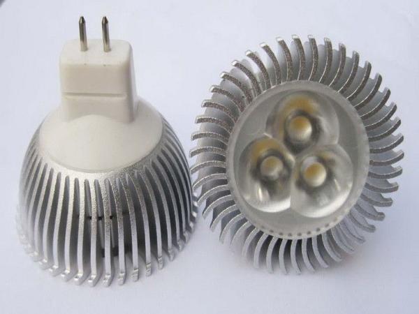 MR16 3 Watt LED Spotlight Bulbs / COB DC 12V LED Spot Lights for Museum and