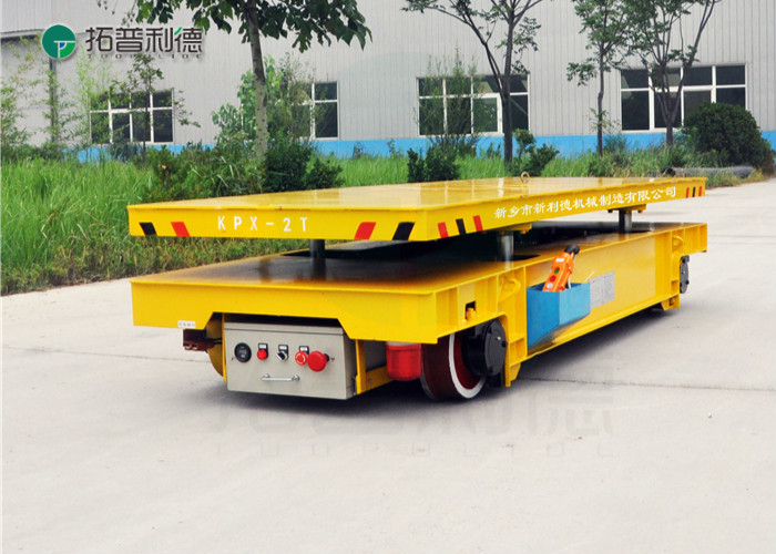 Insdurtial Material Handling Transport Coil Transfer Scissor Lift Rail Truck