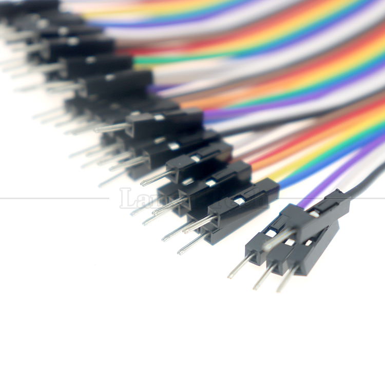 10cm 20cm 30cm 40 Pin Male to Male Female to Female Dupont GPIO Breadboard Rainbow Ribbon Jumper Wires Cable for Raspberry Pi