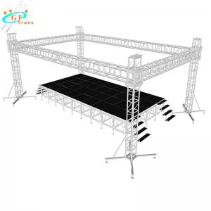  Spigot Aluminum Truss Display Booth Stand customized Color Manufactures