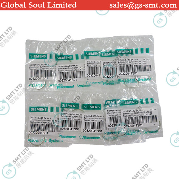SMT ASM/SIEMENS Machine Spare Parts 00320041S01 Toothed belt synchroflex 2,5 T290